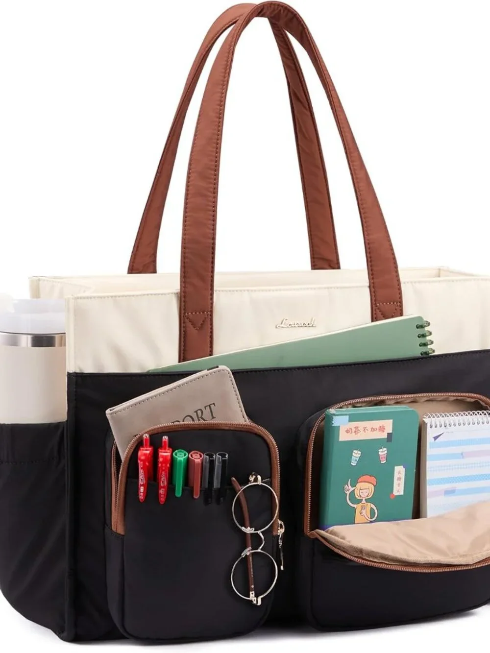 Ultimate Women's Work & Travel Tote: Organized, Durable & Versatile